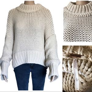 Free People - My Only Sunshine sweater in beige